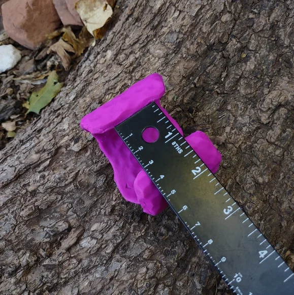 💜🩷 Fuscia 👾🧶 Bracelet Cuff 🟪🩷 - Picture 7 of 7